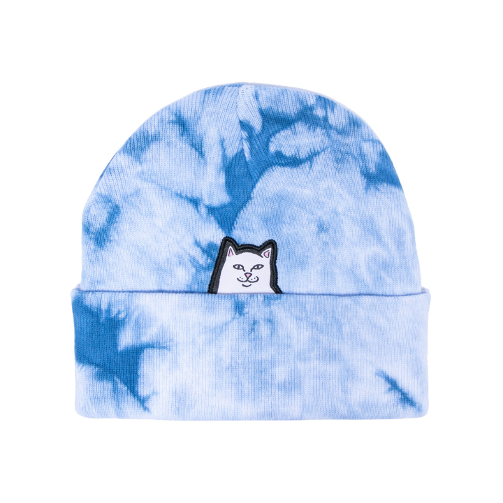 BEANIE TIE DYE NERMAL - BLUE